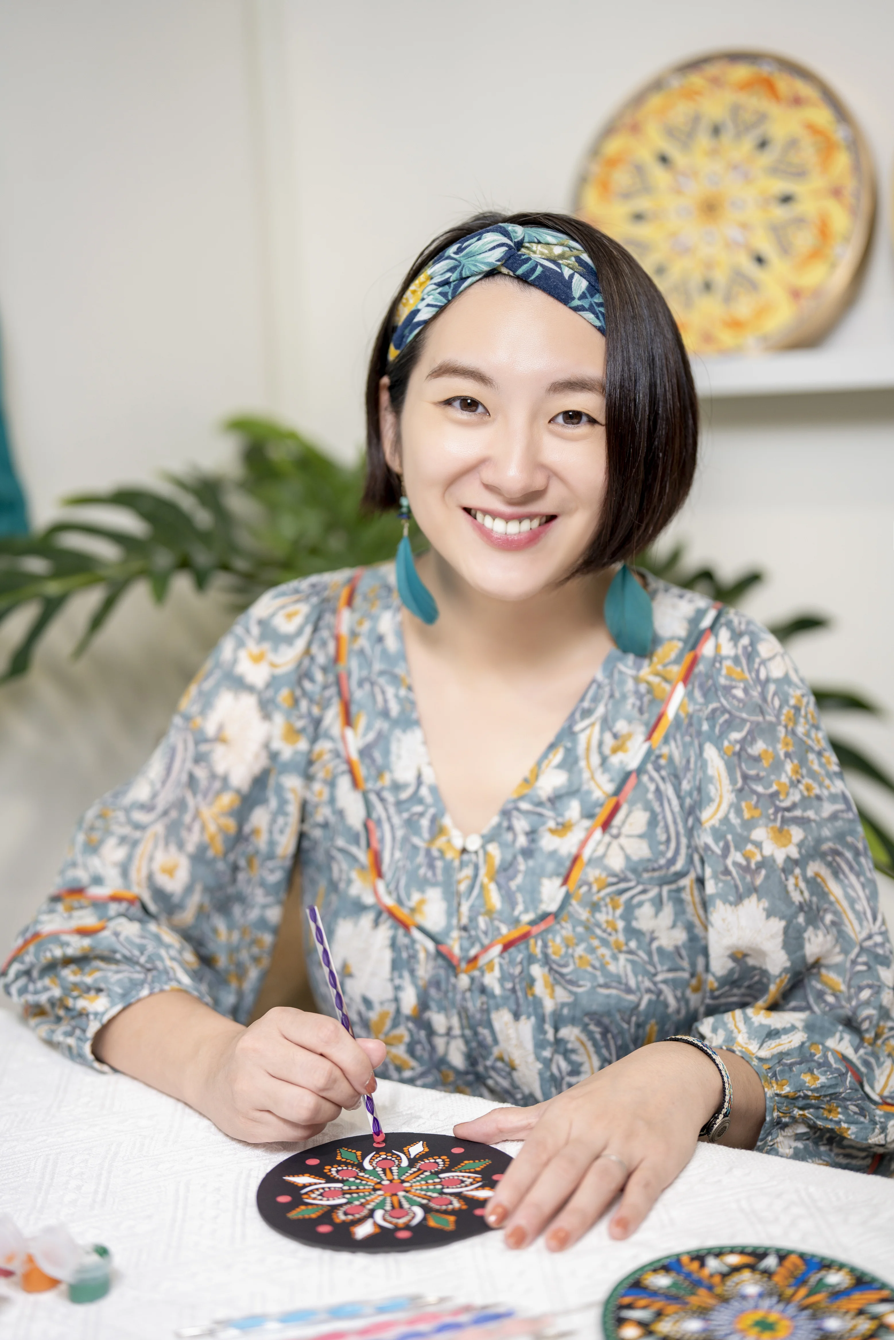 Patty 曼陀羅藝術療癒師形象照